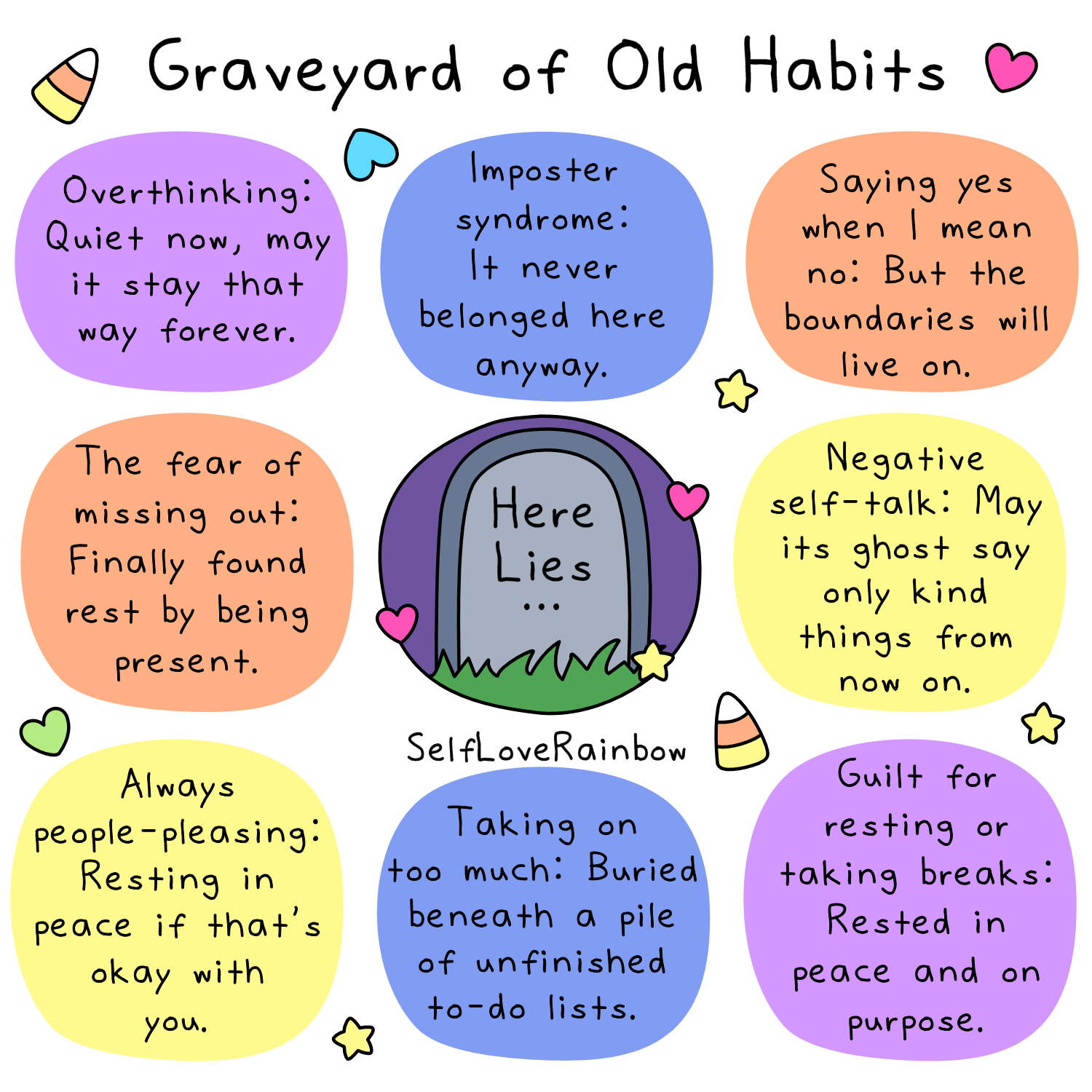 graveyard of letting go